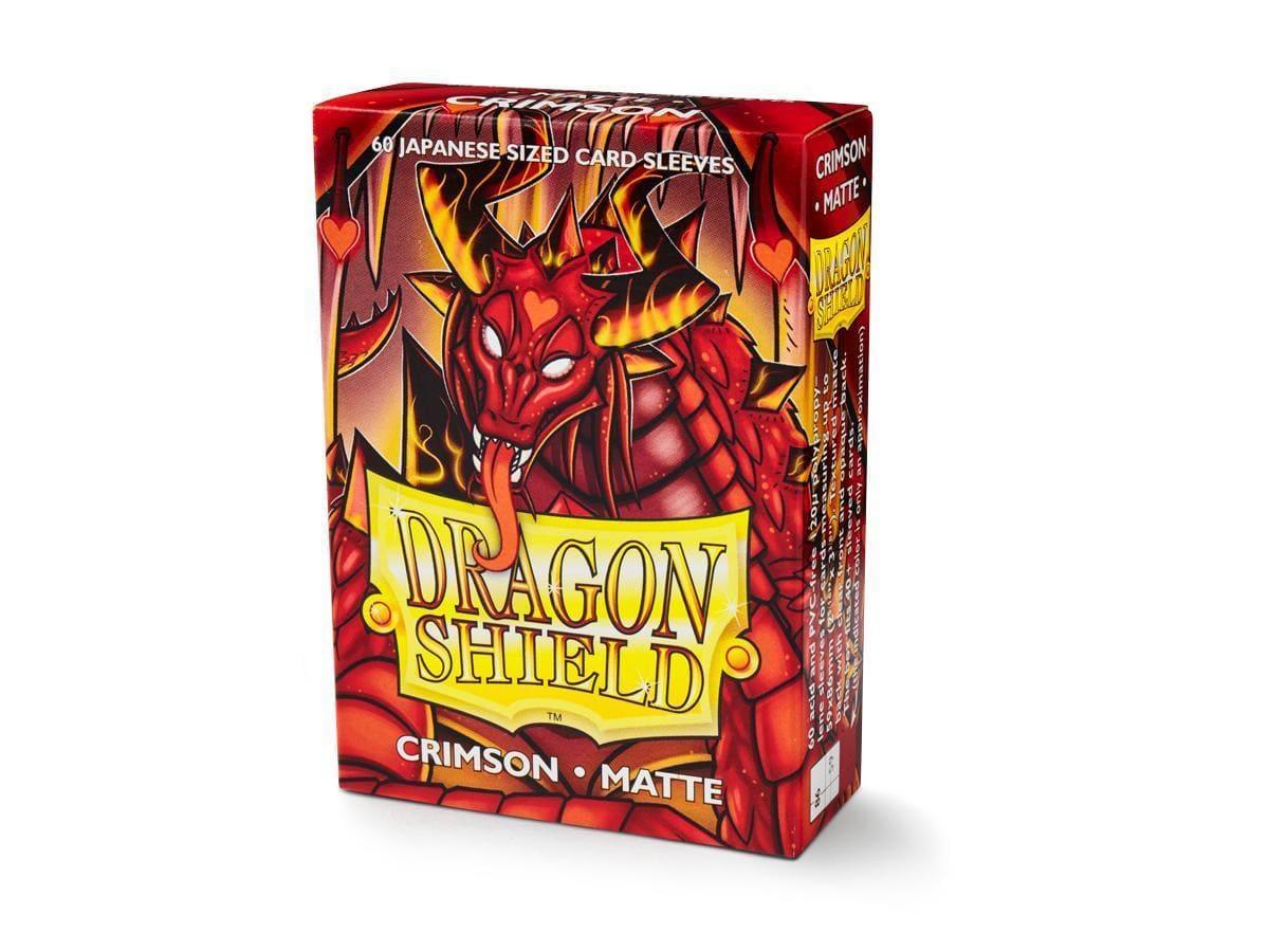 LaBoîteMystère DRAGON SHIELD MATTE SLEEVE - CRIMSON ‘ELOHAEN’ 60CT