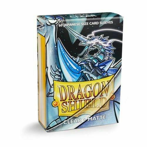 LaBoîteMystère DRAGON SHIELD SLEEVES JAPANESE MATTE CLEAR 60CT