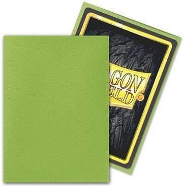 LaBoîteMystère DRAGON SHIELD SLEEVES MATTE LIME 100CT