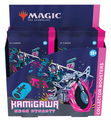 Magic: The Gathering MTG Sealed New Kamigawa: Neon Dynasty - Collector Booster Display