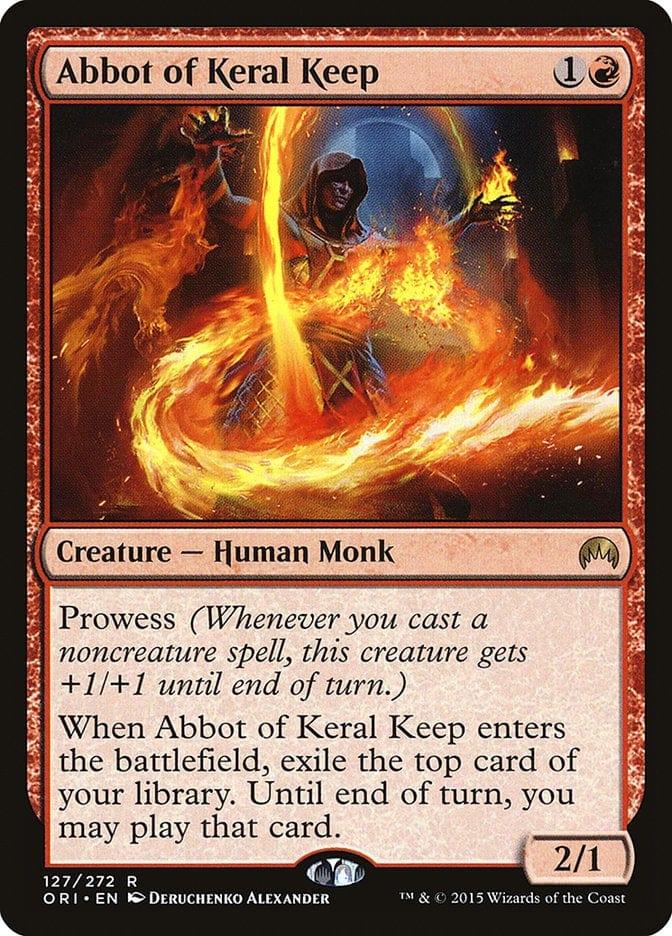 Magic: The Gathering MTG Single Abbot of Keral Keep [Magic Origins]
