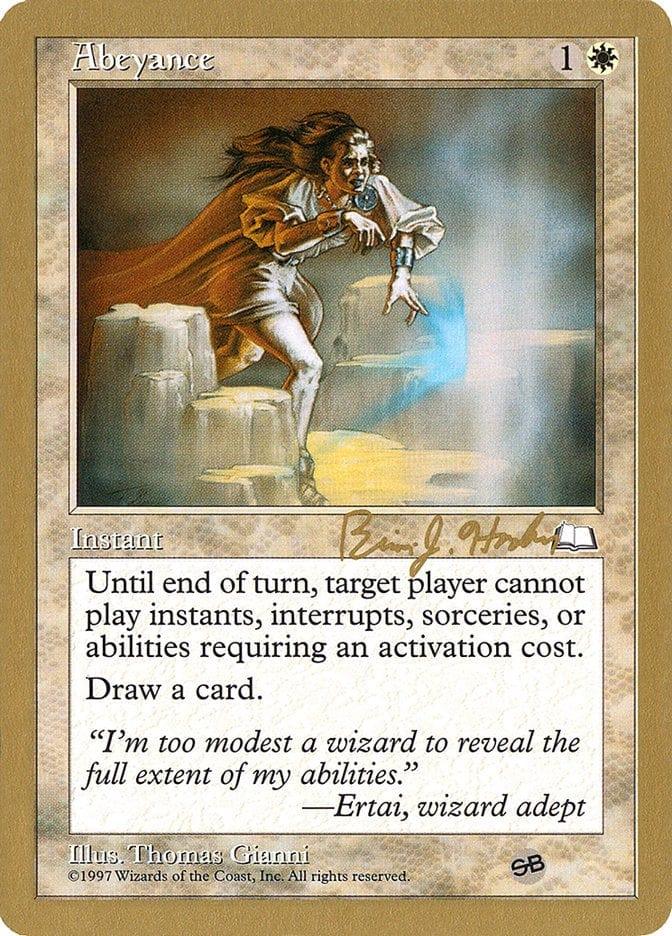 Magic: The Gathering MTG Single Abeyance [World Championship Decks 1998]