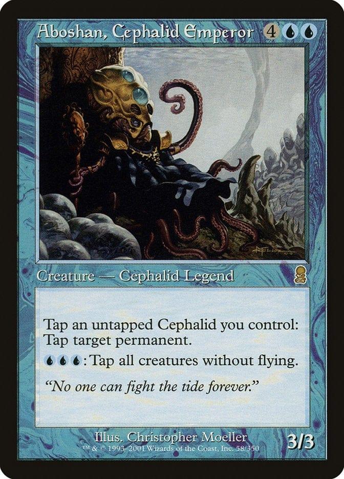 Magic: The Gathering MTG Single Aboshan, Cephalid Emperor [Odyssey]