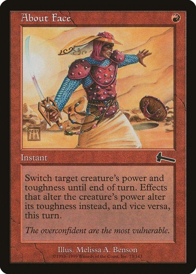 Magic: The Gathering MTG Single About Face [Urza's Legacy]
