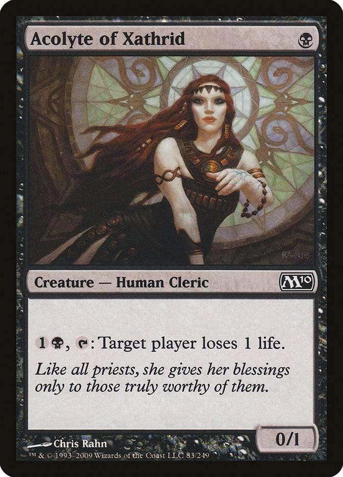 Magic: The Gathering MTG Single Acolyte of Xathrid [Magic 2010]