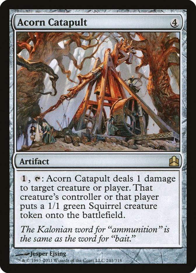 Magic: The Gathering MTG Single Acorn Catapult [Commander 2011]