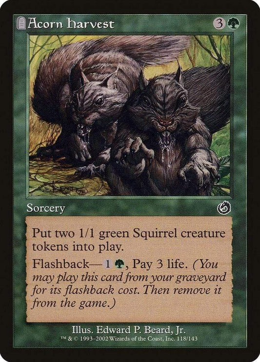 Magic: The Gathering MTG Single Acorn Harvest [Torment]