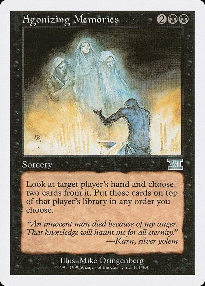 Magic: The Gathering MTG Single Agonizing Memories [Classic Sixth Edition]