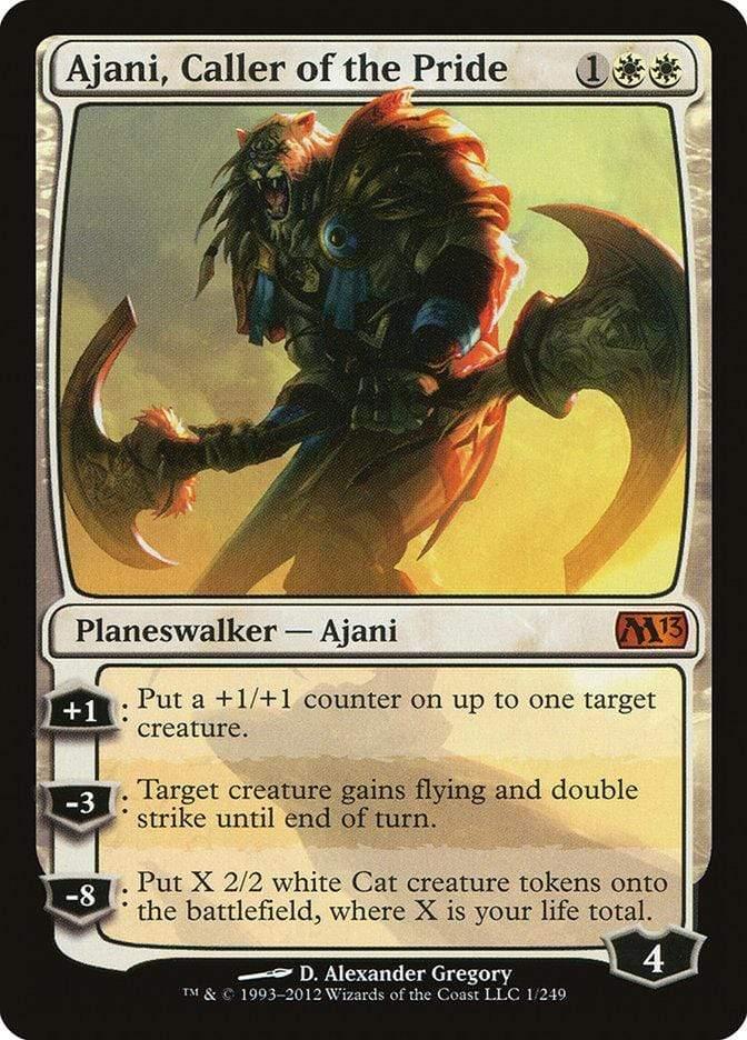 Magic: The Gathering MTG Single Ajani, Caller of the Pride [Magic 2013]