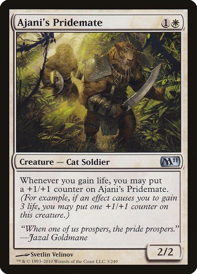 Magic: The Gathering MTG Single Ajani's Pridemate [Magic 2011]