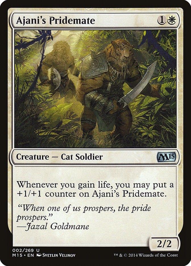 Magic: The Gathering MTG Single Ajani's Pridemate [Magic 2015]