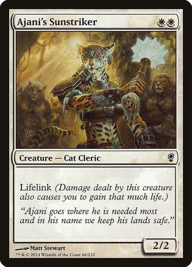 Magic: The Gathering MTG Single Ajani's Sunstriker [Conspiracy]