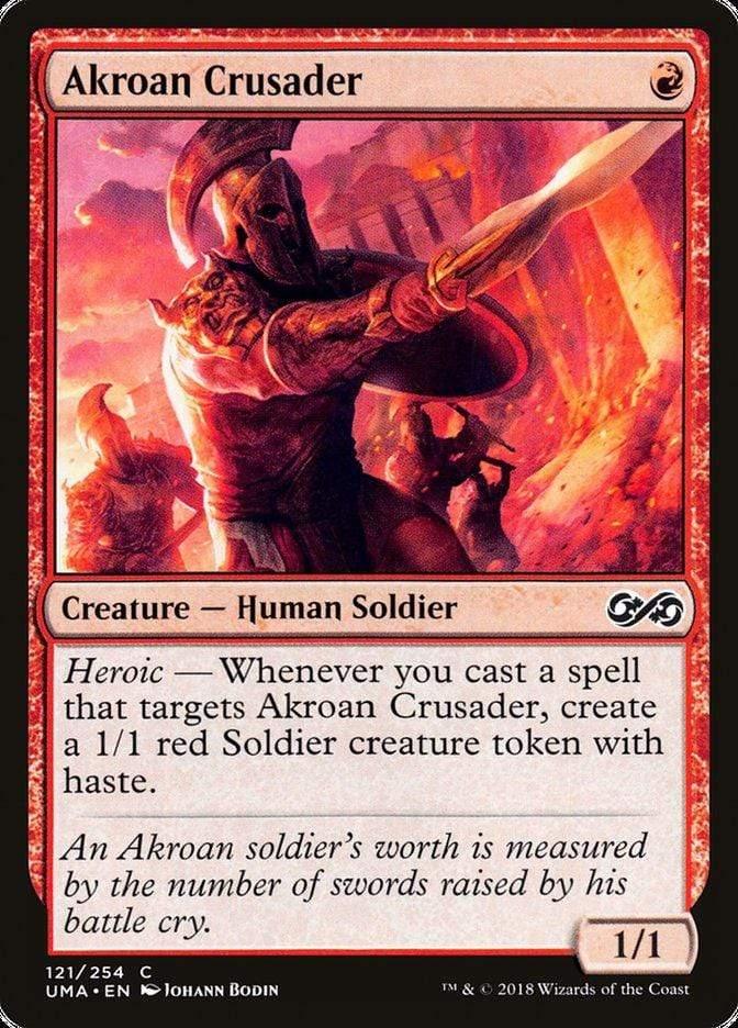 Magic: The Gathering MTG Single Akroan Crusader [Ultimate Masters]