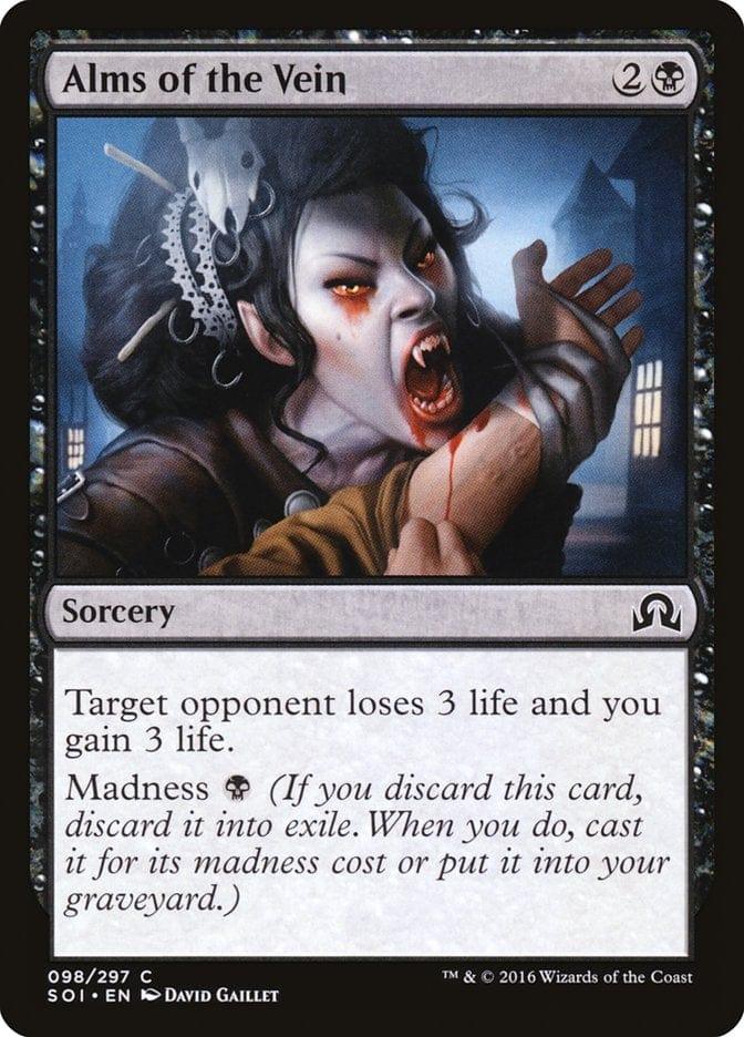 Magic: The Gathering MTG Single Alms of the Vein [Shadows over Innistrad]