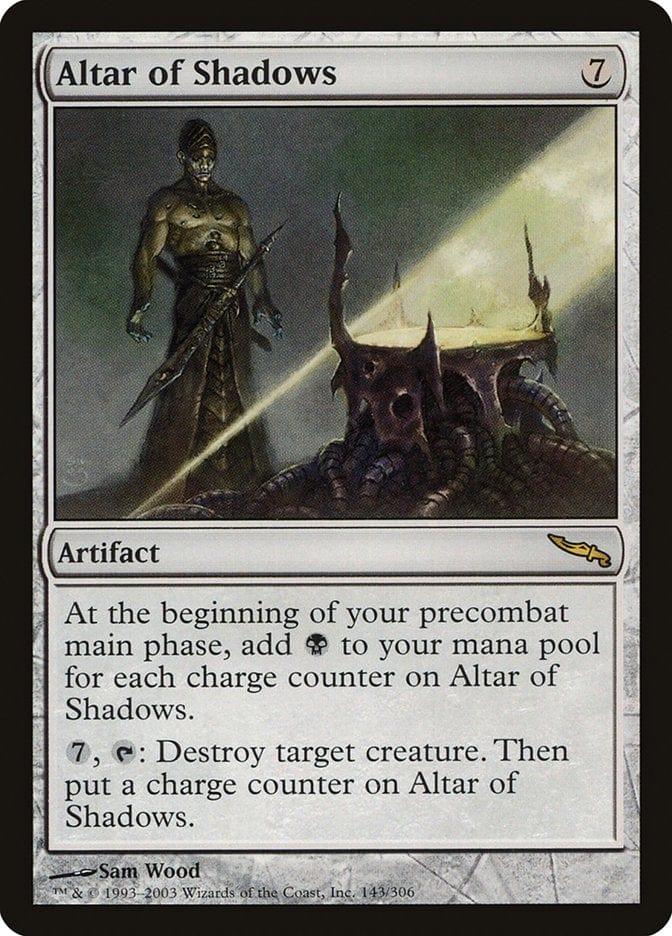 Magic: The Gathering MTG Single Altar of Shadows [Mirrodin]