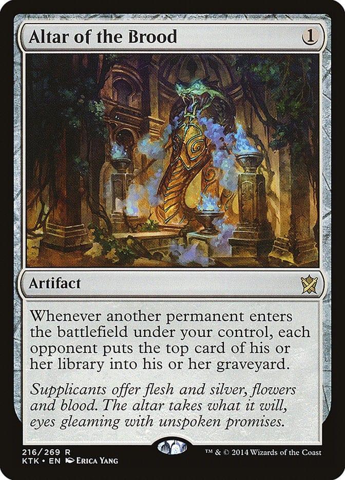 Magic: The Gathering MTG Single Altar of the Brood [Khans of Tarkir]