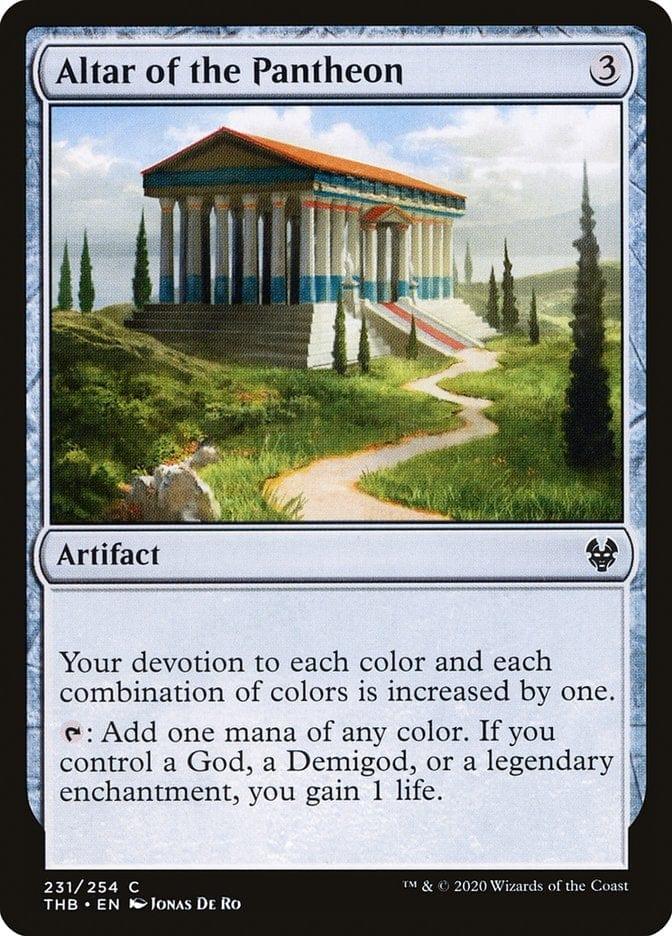 Magic: The Gathering MTG Single Altar of the Pantheon [Theros Beyond Death]