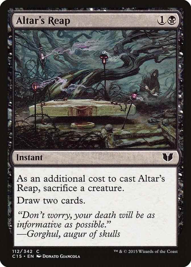 Magic: The Gathering MTG Single Altar's Reap [Commander 2015]