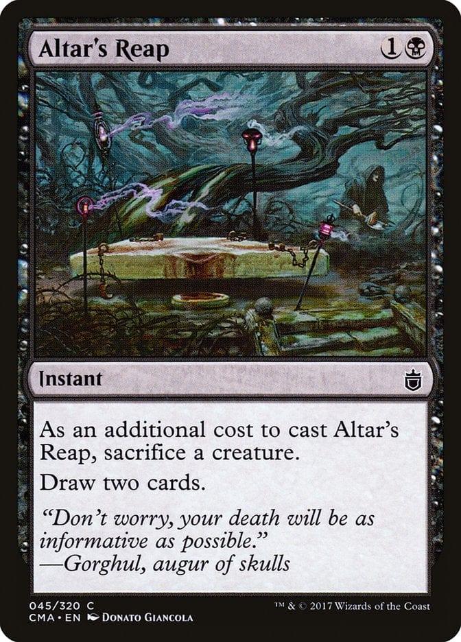 Magic: The Gathering MTG Single Altar's Reap [Commander Anthology]