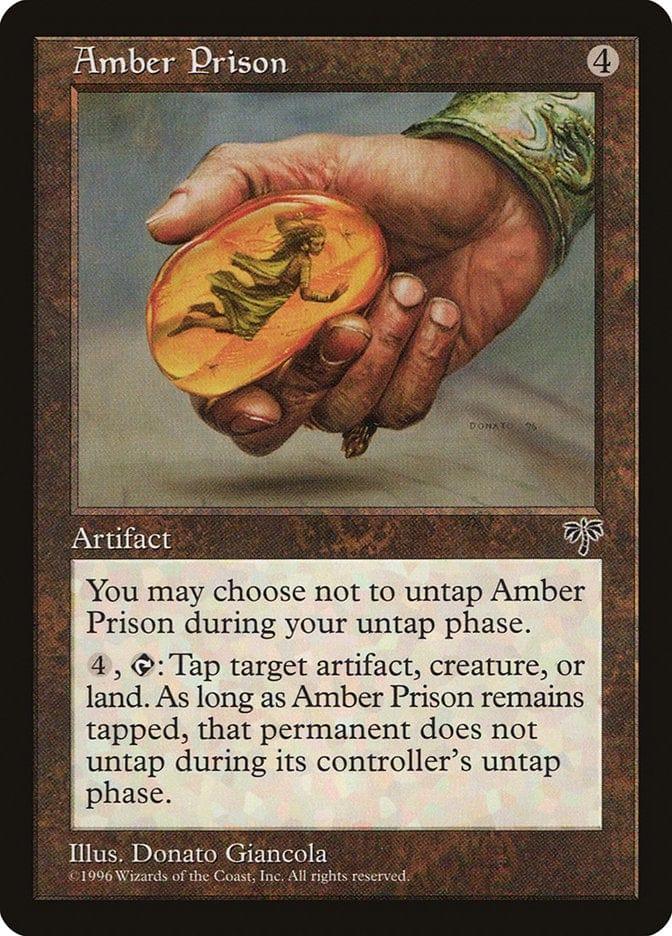 Magic: The Gathering MTG Single Amber Prison [Mirage]