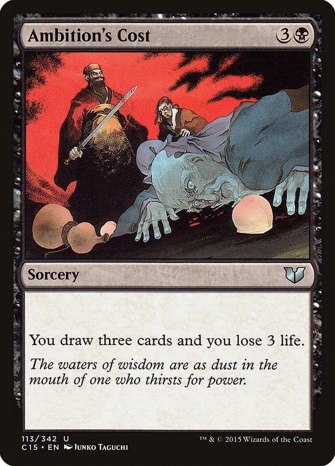 Magic: The Gathering MTG Single Ambition's Cost [Commander 2015]