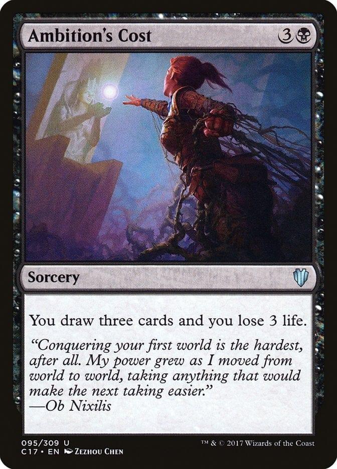 Magic: The Gathering MTG Single Ambition's Cost [Commander 2017]