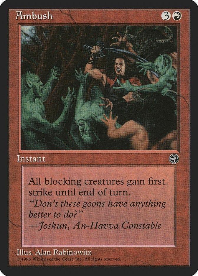 Magic: The Gathering MTG Single Ambush [Homelands]