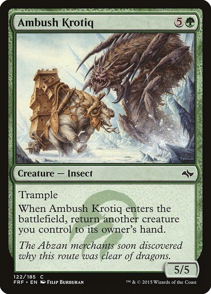 Magic: The Gathering MTG Single Ambush Krotiq [Fate Reforged]