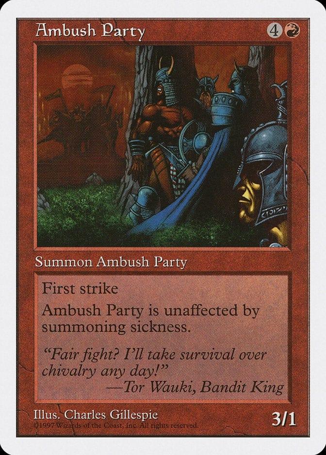 Magic: The Gathering MTG Single Ambush Party [Fifth Edition]