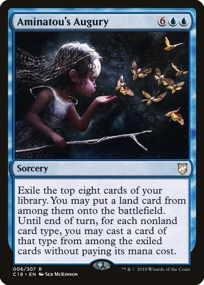 Magic: The Gathering MTG Single Aminatou's Augury [Commander 2018]
