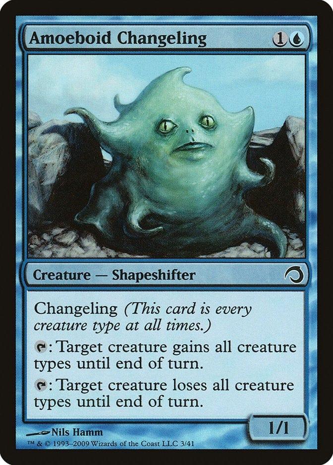 Magic: The Gathering MTG Single Amoeboid Changeling [Premium Deck Series: Slivers]