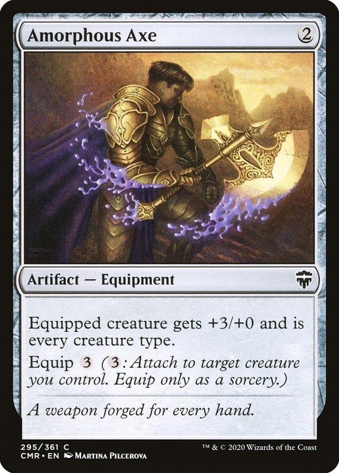 Magic: The Gathering MTG Single Amorphous Axe [Commander Legends]