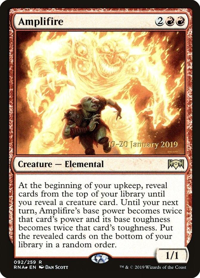 Magic: The Gathering MTG Single Amplifire [Ravnica Allegiance Prerelease Promos]