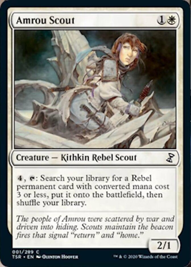 Magic: The Gathering MTG Single Amrou Scout [Time Spiral Remastered]