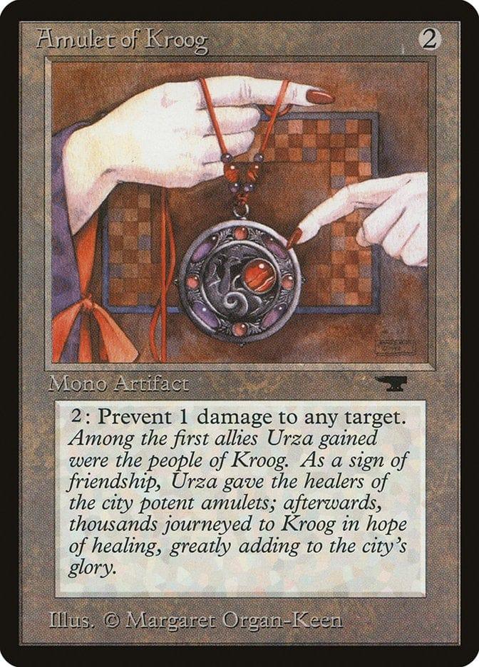 Magic: The Gathering MTG Single Amulet of Kroog [Antiquities]
