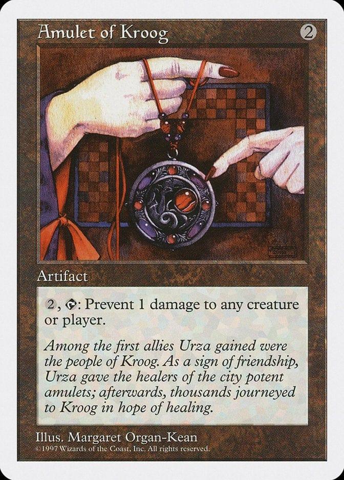 Magic: The Gathering MTG Single Amulet of Kroog [Fifth Edition]
