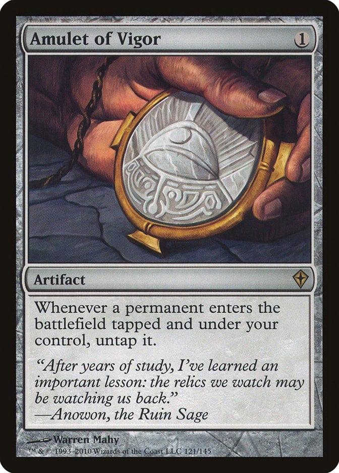 Magic: The Gathering MTG Single Amulet of Vigor [Worldwake]
