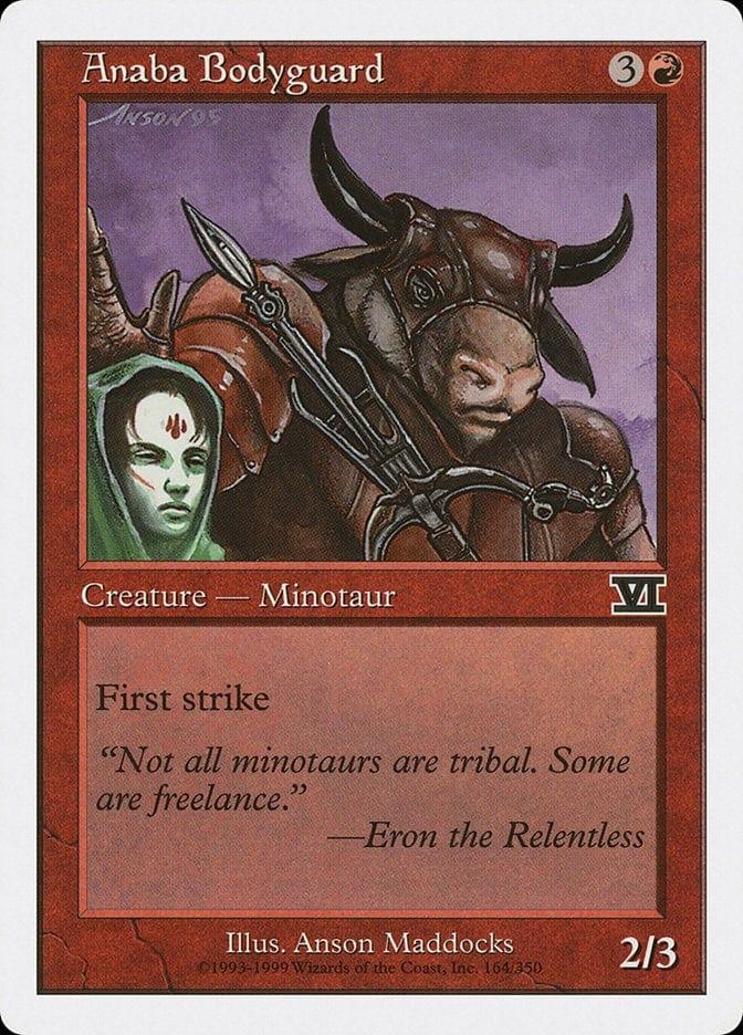 Magic: The Gathering MTG Single Anaba Bodyguard [Classic Sixth Edition]
