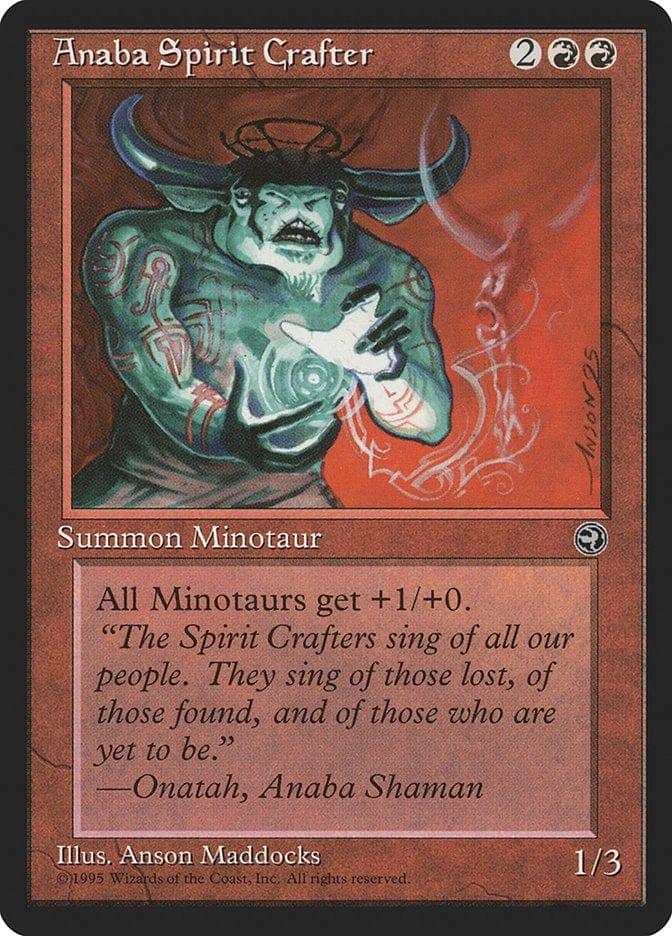 Magic: The Gathering MTG Single Anaba Spirit Crafter [Homelands]