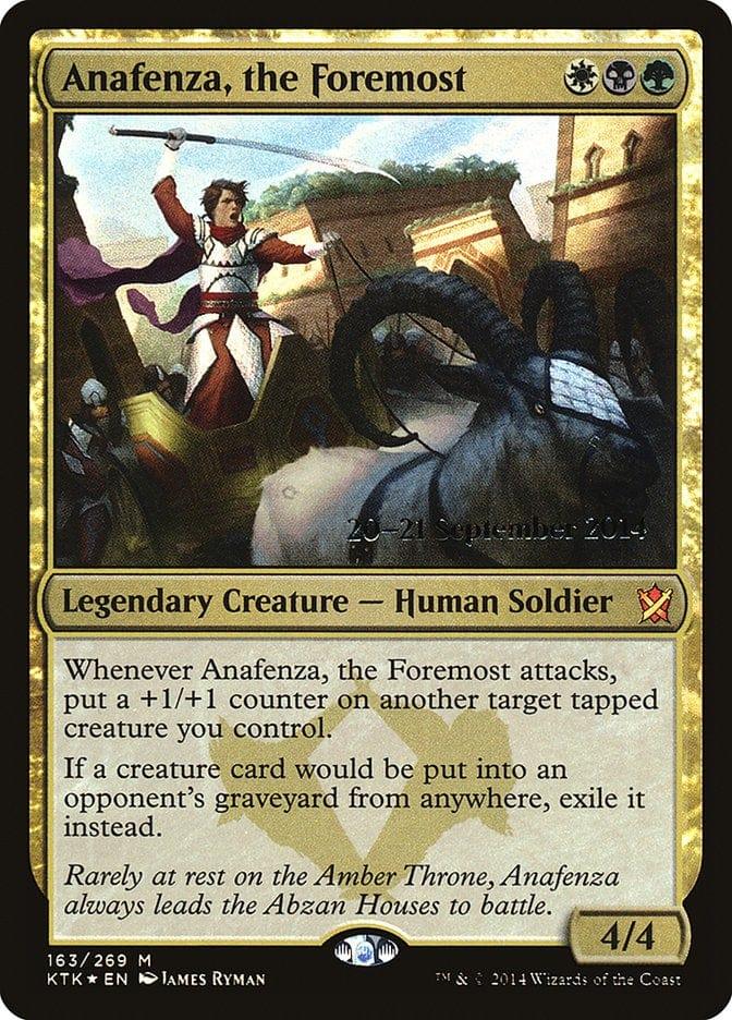 Magic: The Gathering MTG Single Anafenza, the Foremost  [Khans of Tarkir Prerelease Promos]