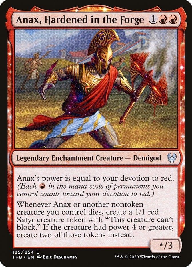 Magic: The Gathering MTG Single Anax, Hardened in the Forge [Theros Beyond Death]