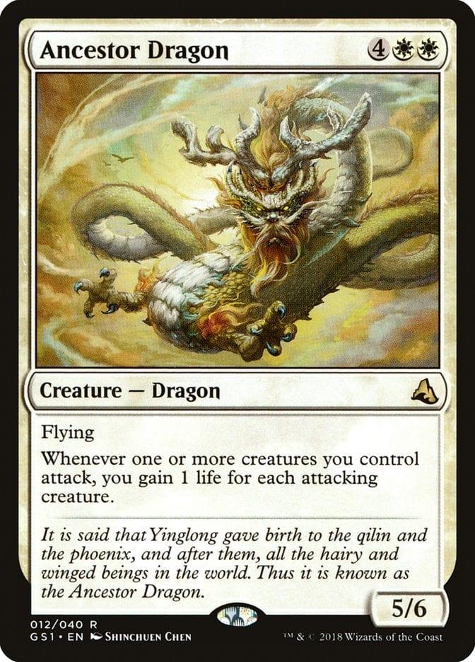 Magic: The Gathering MTG Single Ancestor Dragon [Global Series Jiang Yanggu & Mu Yanling]