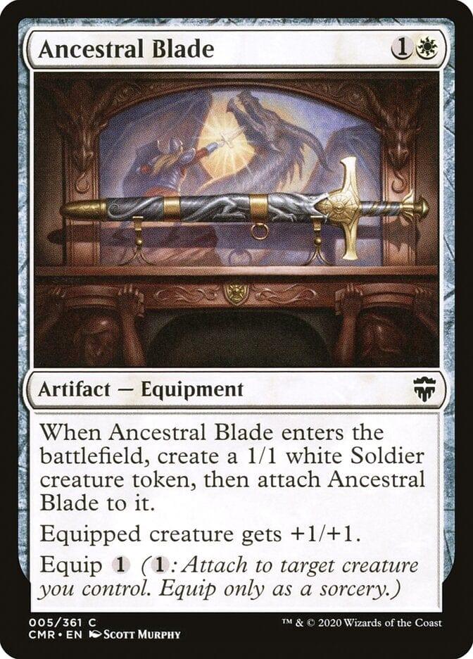 Magic: The Gathering MTG Single Ancestral Blade [Commander Legends]