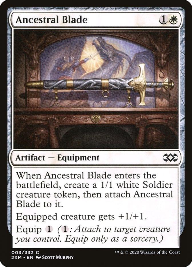 Magic: The Gathering MTG Single Ancestral Blade [Double Masters]