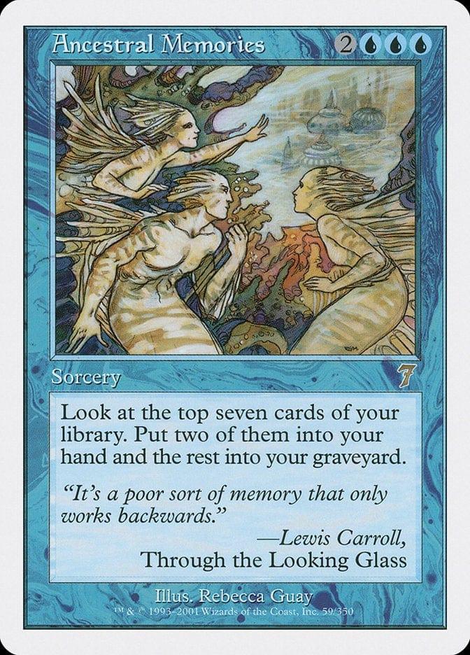 Magic: The Gathering MTG Single Ancestral Memories [Seventh Edition]