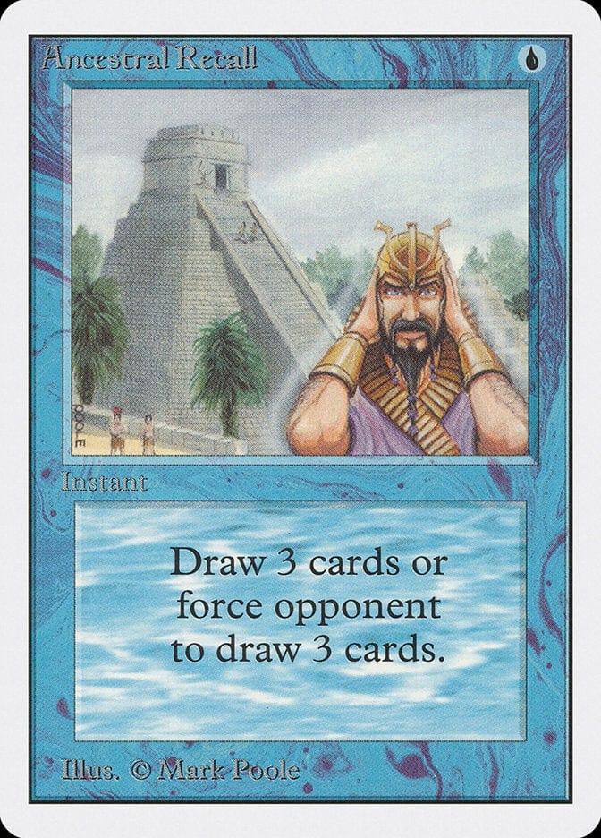 Magic: The Gathering MTG Single Ancestral Recall [Unlimited Edition]