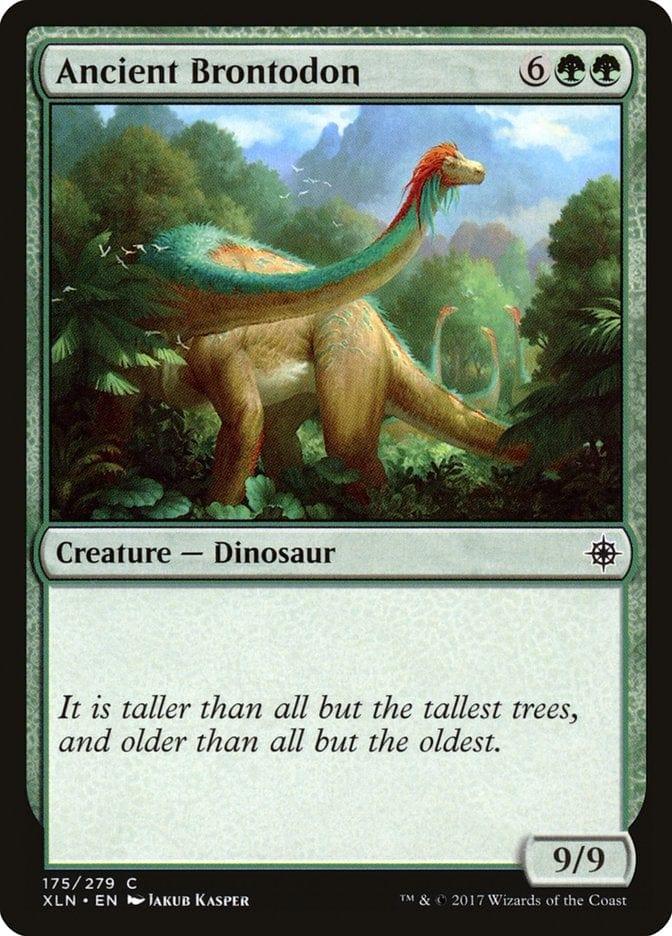 Magic: The Gathering MTG Single Ancient Brontodon [Ixalan]