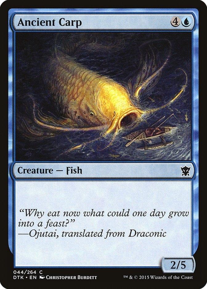 Magic: The Gathering MTG Single Ancient Carp [Dragons of Tarkir]