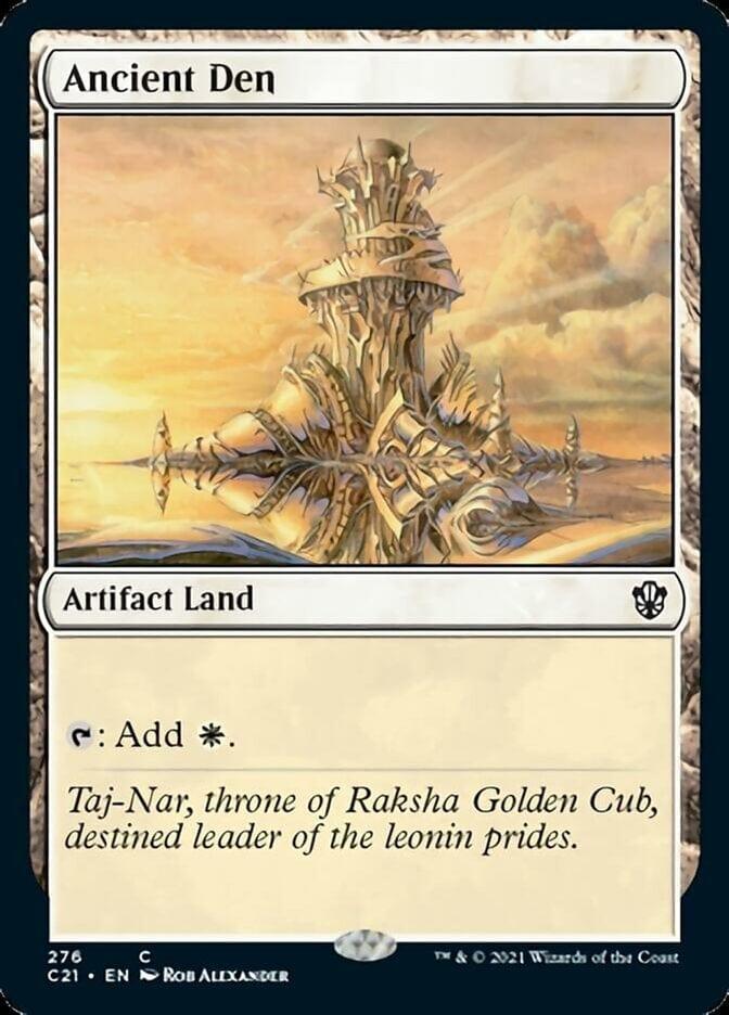 Magic: The Gathering MTG Single Ancient Den [Commander 2021]