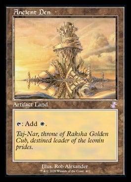Magic: The Gathering MTG Single Ancient Den (Timeshifted) [Time Spiral Remastered]
